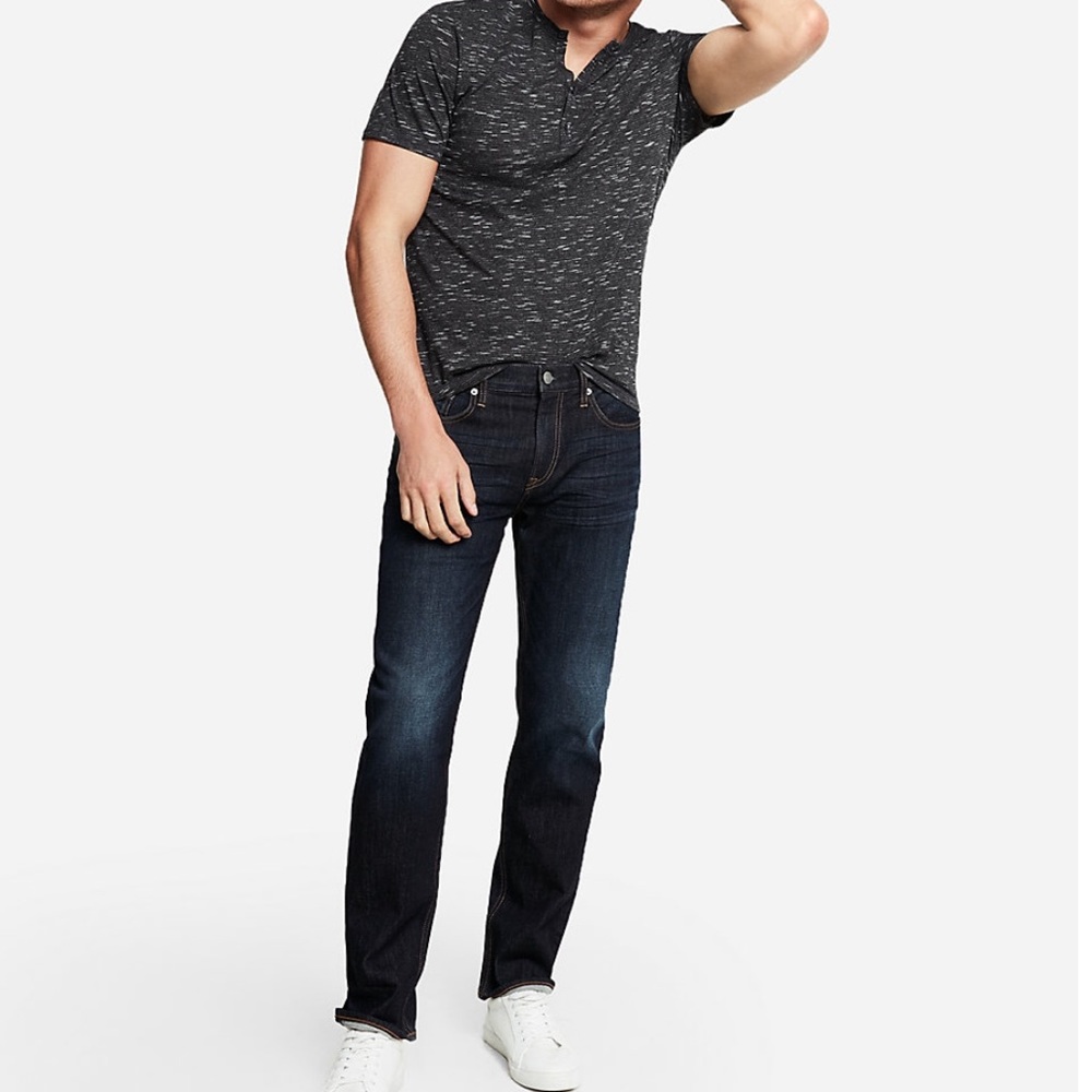 Express Fit Rocco Slim Leg Jeans 34x30